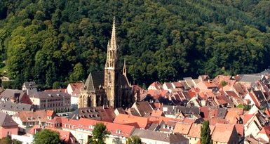 Détour par Thann dans le Haut-Rhin