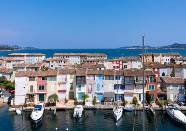 La vue depuis l&rsquo;église de Port Grimaud