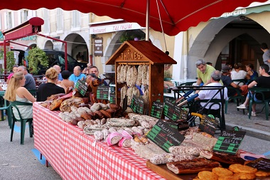 Le marché de Thônes